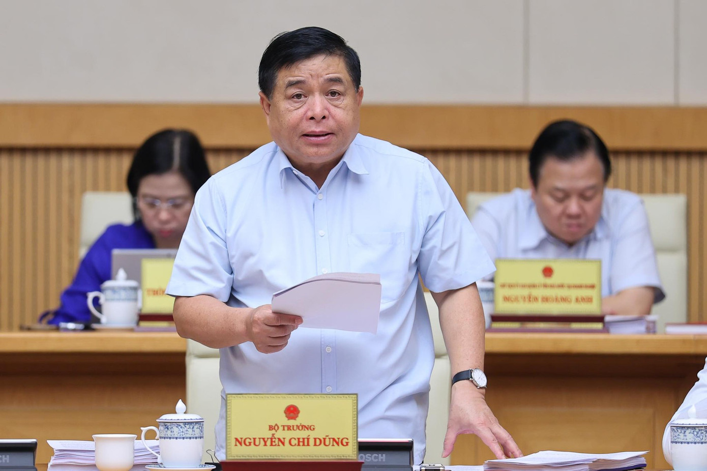 Bộ trưởng Bộ Kế hoạch và Đầu tư Nguyễn Chí Dũng. Bộ trưởng Bộ Kế hoạch và Đầu tư Nguyễn Chí Dũng.