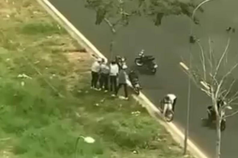 Clip lan truyền trên mạng xã hội. Clip lan truyền trên mạng xã hội.