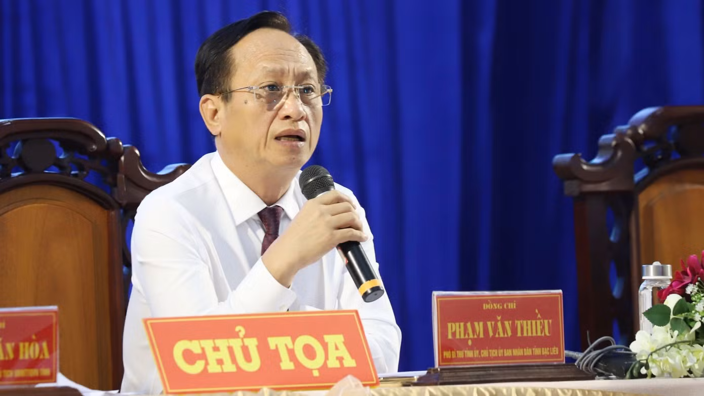 Chủ tịch UBND tỉnh Bạc Liêu Phạm Văn Thiều. Ảnh: PV.