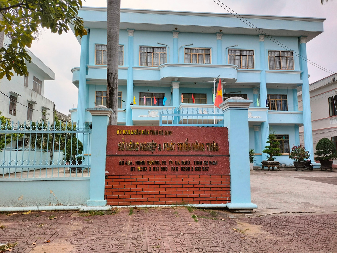 Trụ sở Sở NN&amp;PTNT Cà Mau.