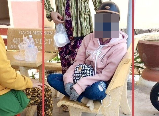 Sau khi được công an thuyết phục, chị K. đã từ bỏ ý định tự tử.