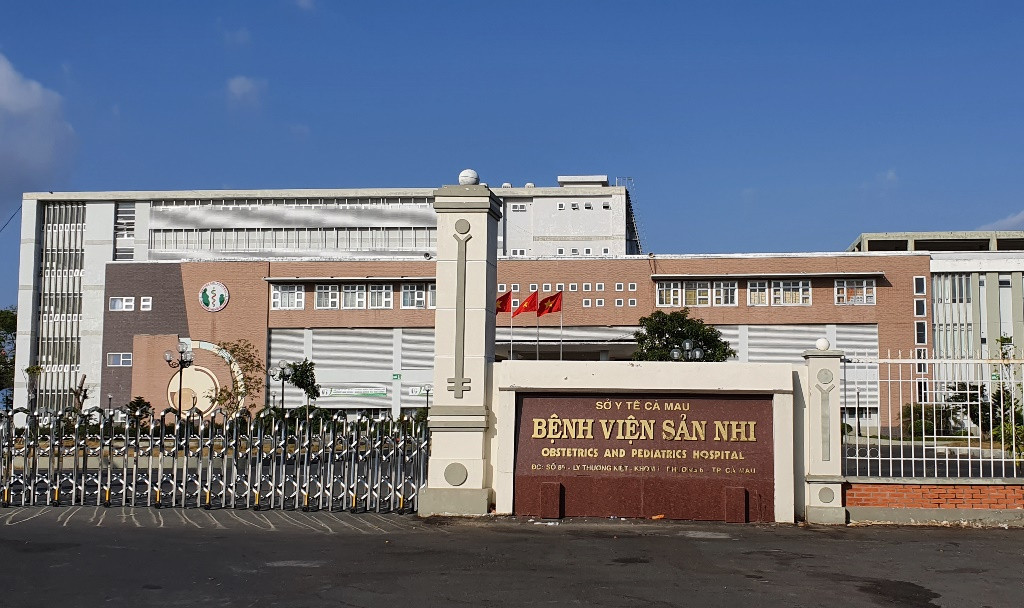 Bệnh viện Sản - Nhi Cà Mau.
