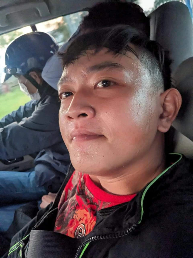 Khoa khi bị công an bắt. Khoa khi bị công an bắt.