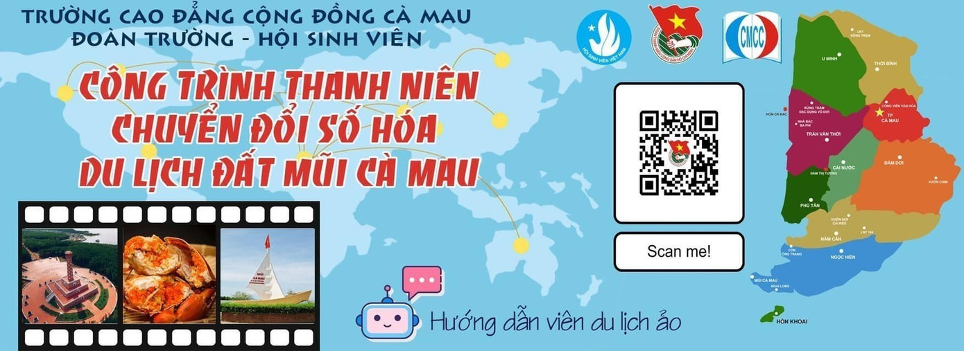 Quét mã QR để gặp hướng dẫn viên ảo du lịch Đất Mũi.