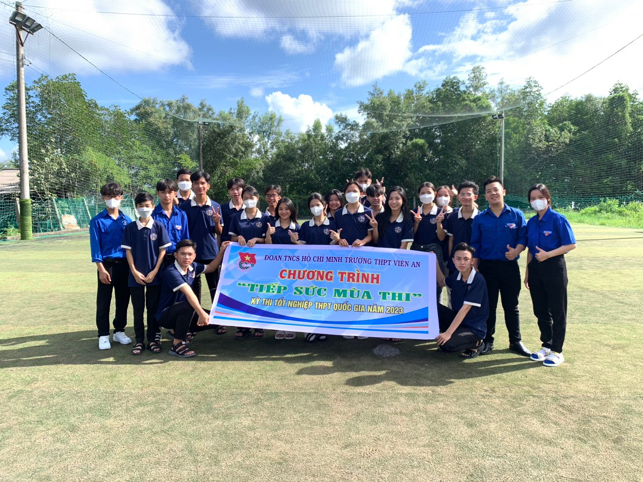 Học sinh Trường THPT Viên An.