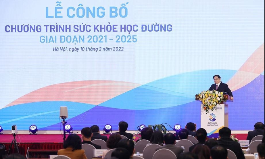 Thủ tướng Phạm Minh Chính đặc biệt quan tâm đến vấn đề sức khỏe học đường