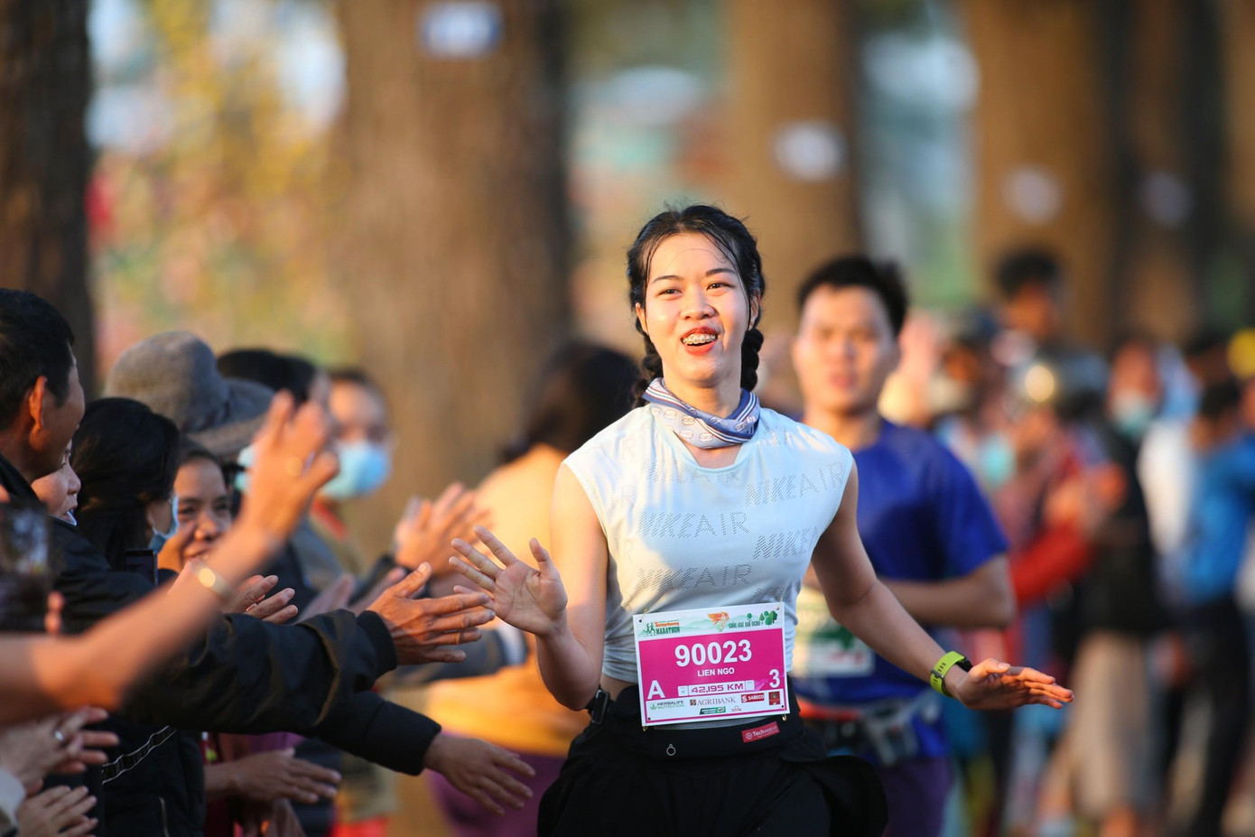 Nét đẹp rạng rỡ của một VĐV