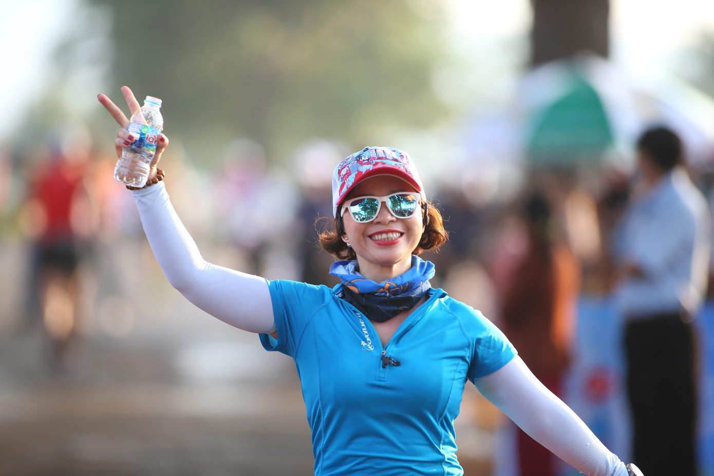 Sáng 28/3, gần 5.000 vận động viên chuyên nghiệp lẫn phong trào tham gia tranh tài tại tranh tài tại giải Vô địch Quốc gia Marathon và cự ly dài báo Tiền Phong (Tiền Phong Marathon) năm 2021.