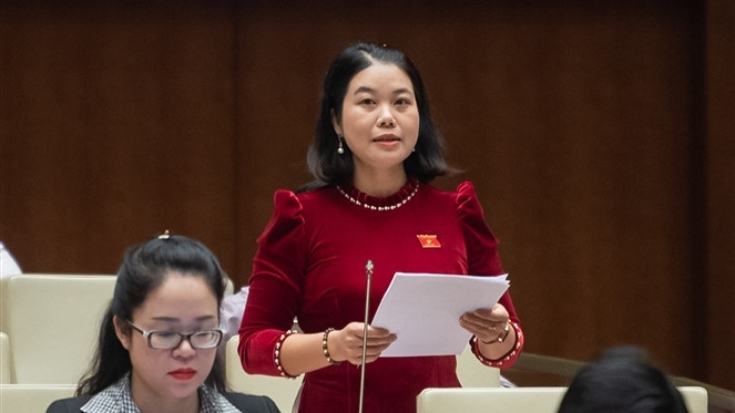 Đại biểu Nguyễn Thị Huế (tỉnh Bắc Kạn)