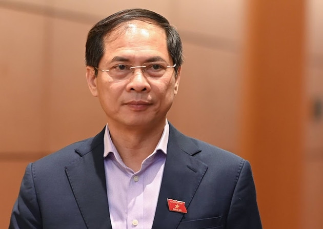 Bộ trưởng Bộ Ngoại giao Bùi Thanh Sơn.