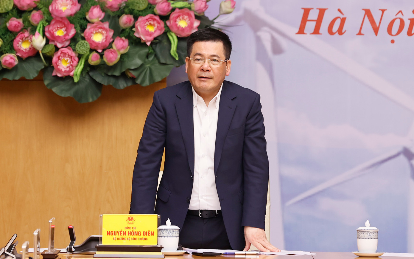 Bộ trưởng Công Thương Nguyễn Hồng Diên.