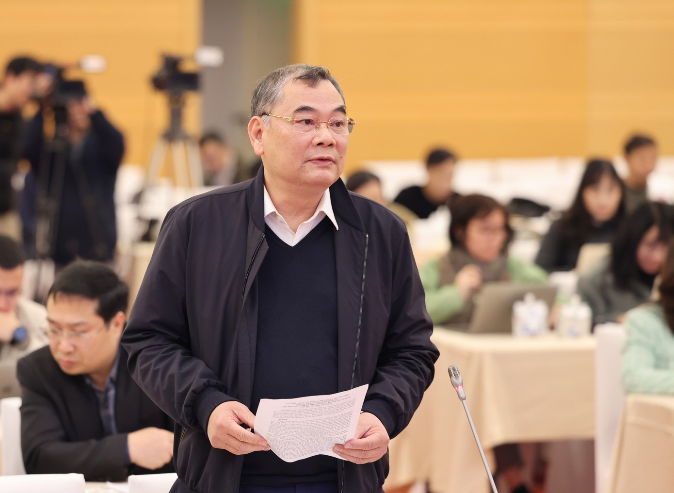 Trung tướng Tô Ân Xô, Người phát ngôn Bộ Công an. Ảnh: Như Ý