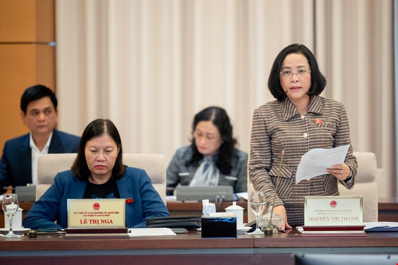 Trưởng Ban Công tác đại biểu Nguyễn Thị Thanh. Trưởng Ban Công tác đại biểu Nguyễn Thị Thanh.