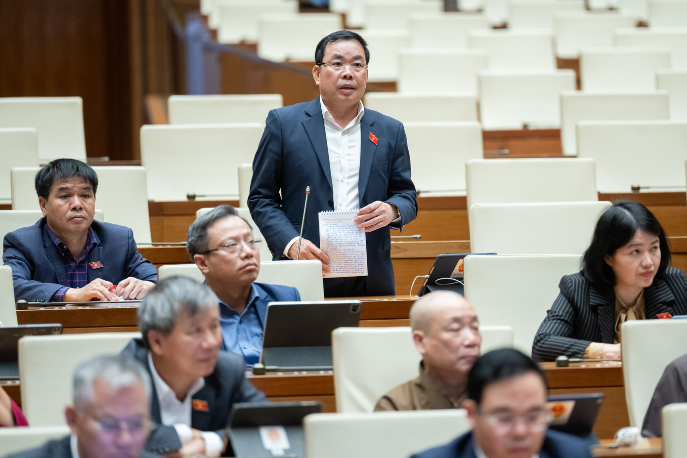 Đại biểu Nguyễn Quang Huân (Đoàn Bình Dương)