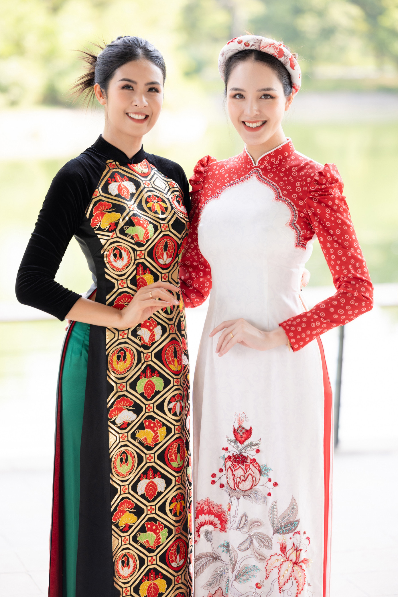 Á hậu Hoàng Anh giảm 22 kg sau khi sinh con thứ 3.