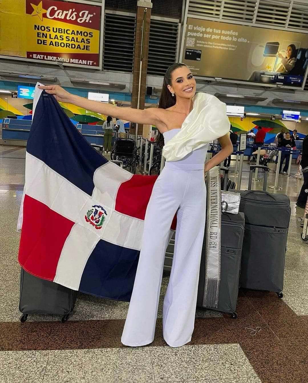 Nhiều người đẹp cũng bắt đầu khởi hành sang Nhật để nhập cuộc tại Hoa hậu Quốc tế 2023. Chung kết Hoa hậu Quốc tế 2023 diễn ra ngày ngày 26/10 tại sân vận động trong nhà Yoyogi số 2, Shibuya, Tokyo, Nhật Bản. Đương kim Hoa hậu Quốc tế 2022 Jasmin Selberg đến từ Đức sẽ trao lại vương miện cho người kế nhiệm.