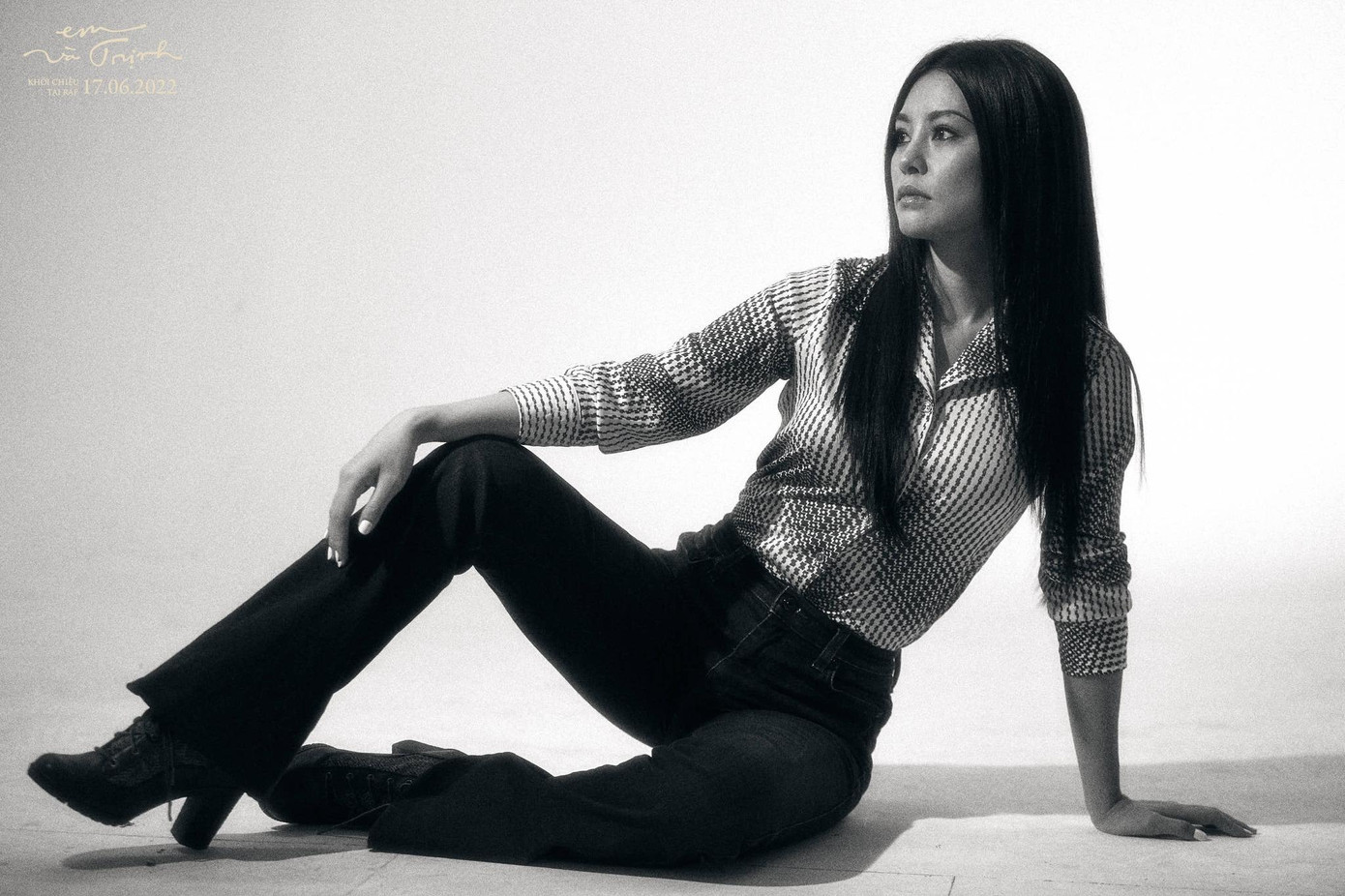 Khánh Ly trong phim. Khánh Ly trong phim.