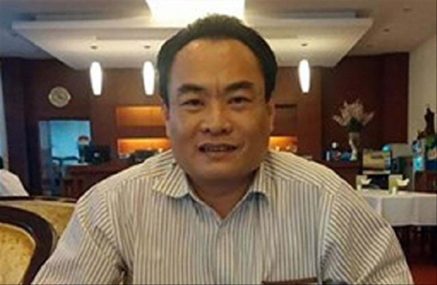 Bị can Trần Đức Trung lúc chưa bị bắt tạm giam