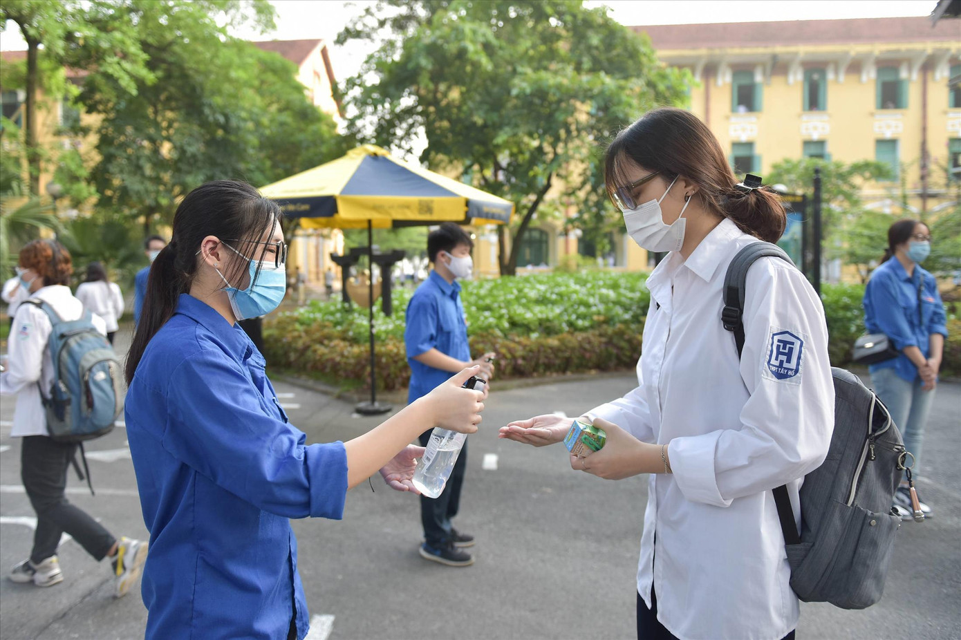 Thí sinh dự thi tốt nghiệp THPT năm 2021. Ảnh Như Ý Thí sinh dự thi tốt nghiệp THPT năm 2021. Ảnh Như Ý