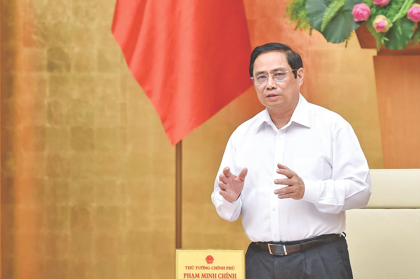 Thủ tướng Phạm Minh Chính. Ảnh: Nhật Bắc Thủ tướng Phạm Minh Chính. Ảnh: Nhật Bắc