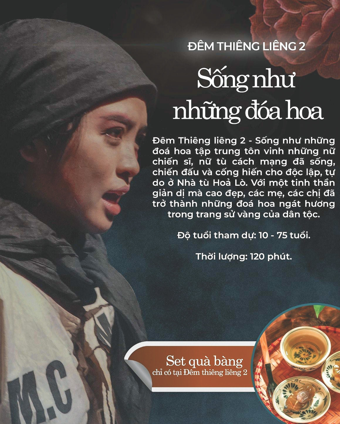 Poster giới thiệu chương trình “Đêm thiêng liêng 2”