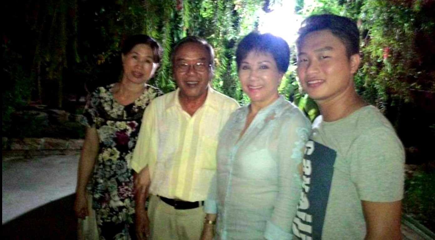 Gia đình Đynh Trầm Ca và danh ca Lệ Thu