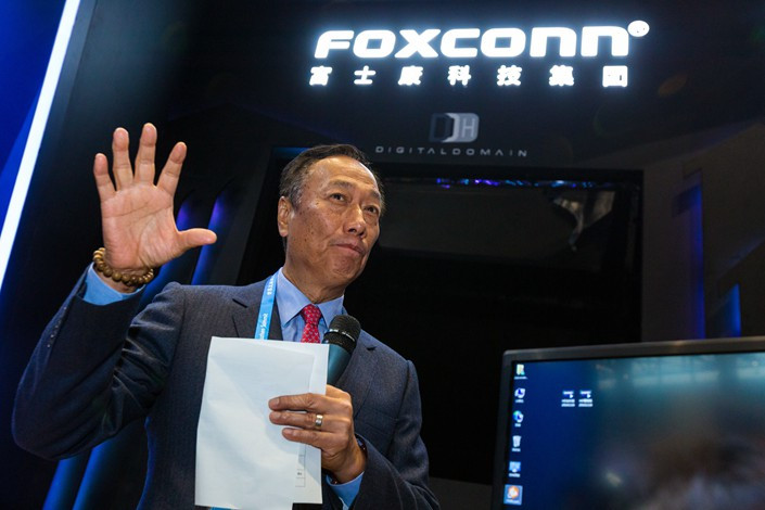 Tỷ phú Đài Loan Quách Đài Minh – người sáng lập Foxconn. Ảnh: IC