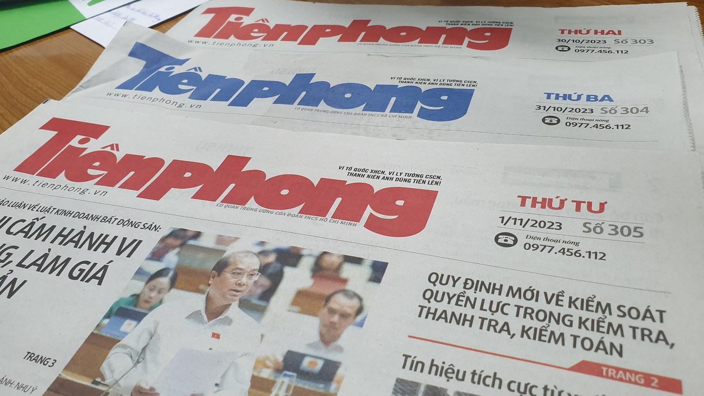 Đường dây nóng báo Tiền Phong