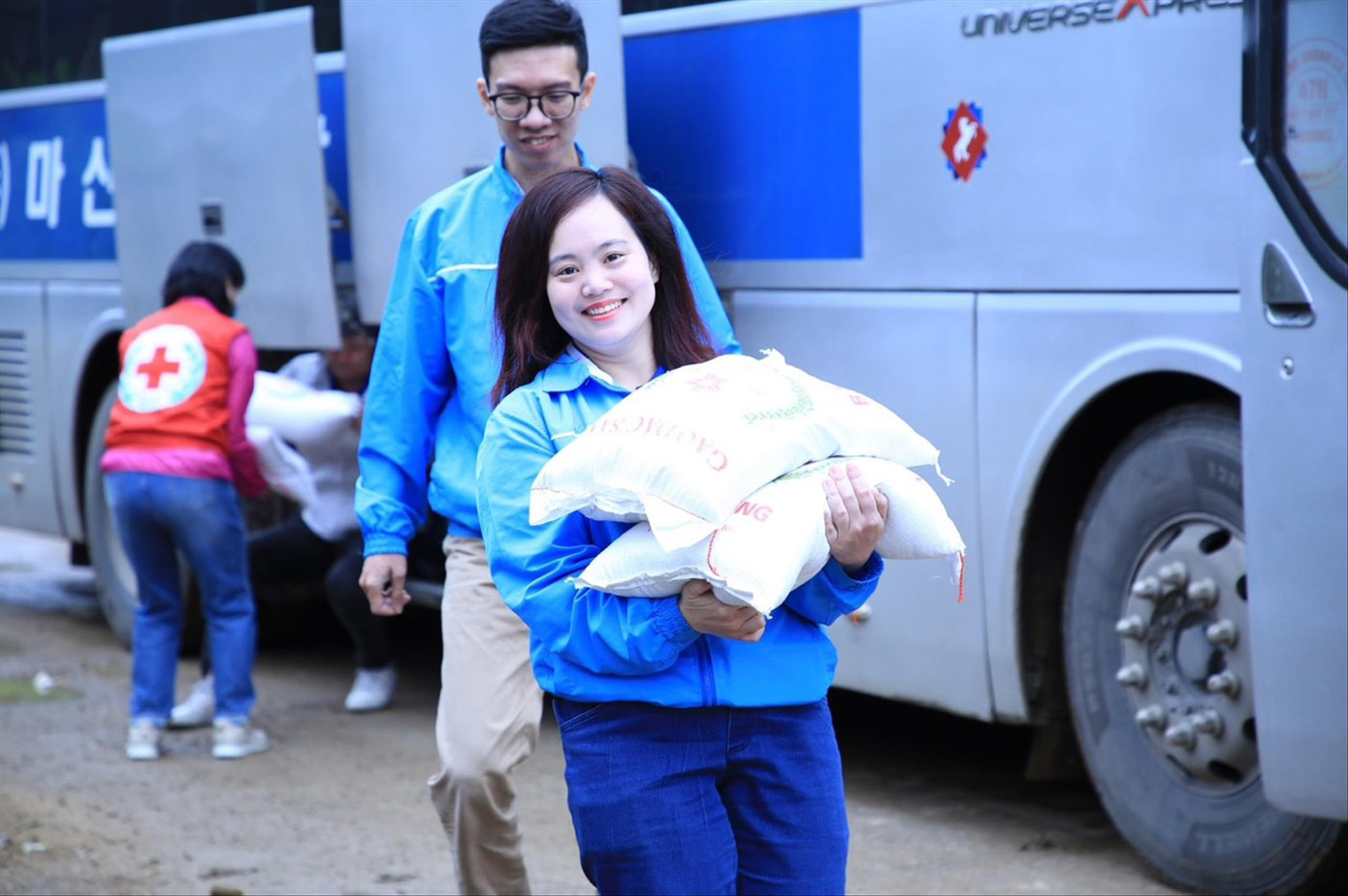 Chị Nguyễn Thị Thanh Tâm - Bí thư Quận Đoàn Đống Đa (Hà Nội) luôn đi đầu trong các hoạt động tình nguyện vì cuộc sống cộng đồng. Chị Nguyễn Thị Thanh Tâm - Bí thư Quận Đoàn Đống Đa (Hà Nội) luôn đi đầu trong các hoạt động tình nguyện vì cuộc sống cộng đồng.