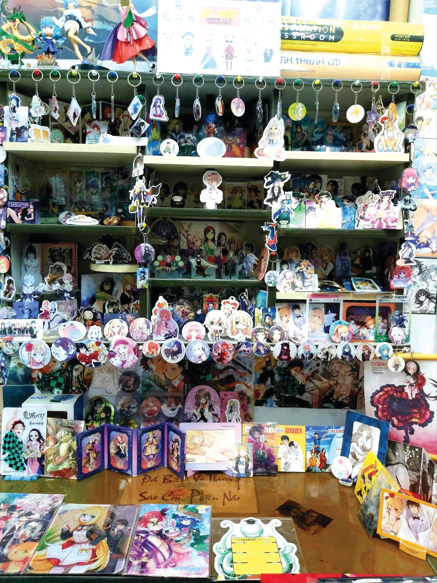 Bộ sưu tập phụ kiện của một độc giả tại TPHCM