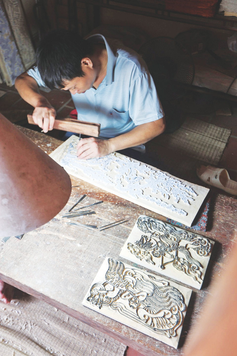 Khắc ván Khắc ván