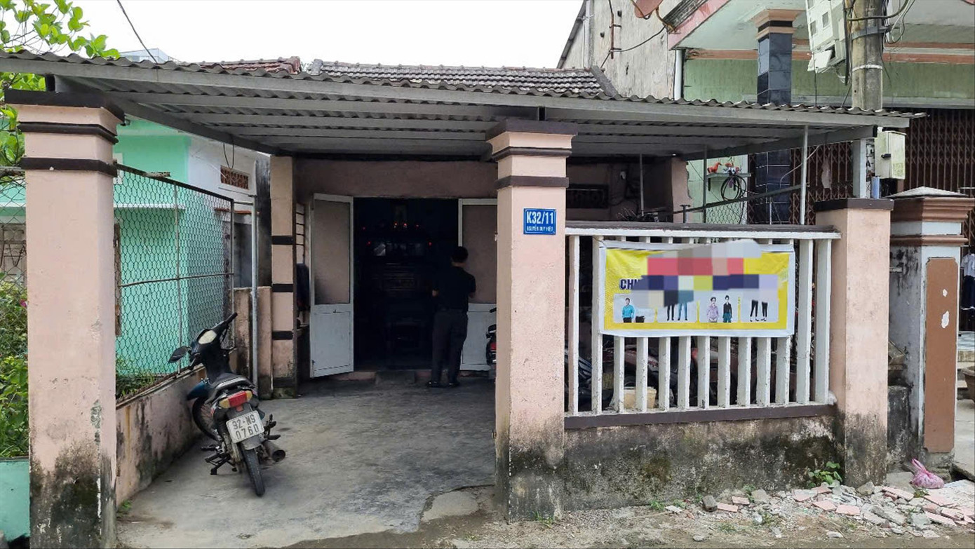 Ngôi nhà nơi Tô Thị Ty Na sống cùng các con, nơi xảy ra sự việc. Ảnh: Hoài Văn