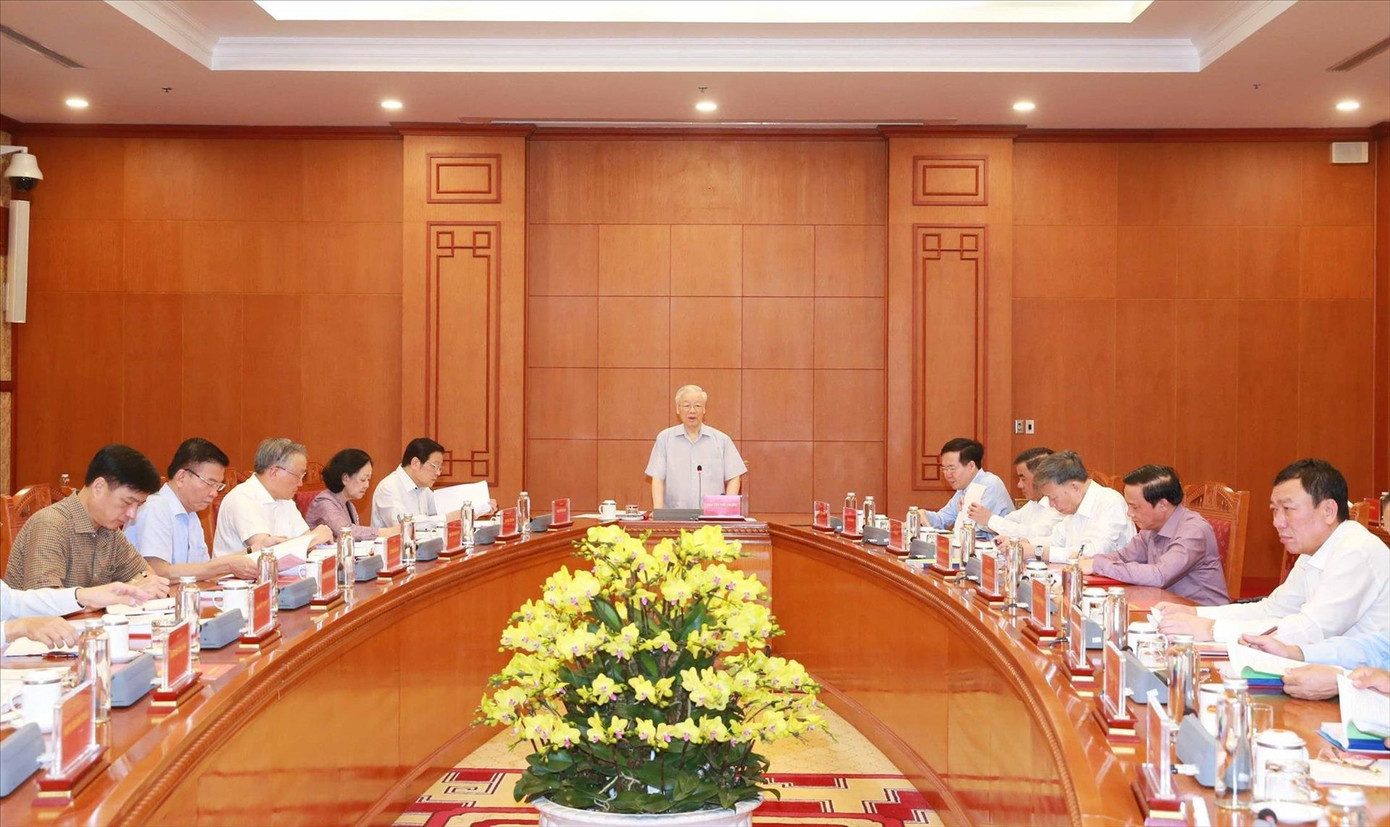 Tổng Bí thư Nguyễn Phú Trọng chủ trì phiên họp Thường trực Ban Chỉ đạo T.Ư về phòng, chống tham nhũng, tiêu cực Tổng Bí thư Nguyễn Phú Trọng chủ trì phiên họp Thường trực Ban Chỉ đạo T.Ư về phòng, chống tham nhũng, tiêu cực