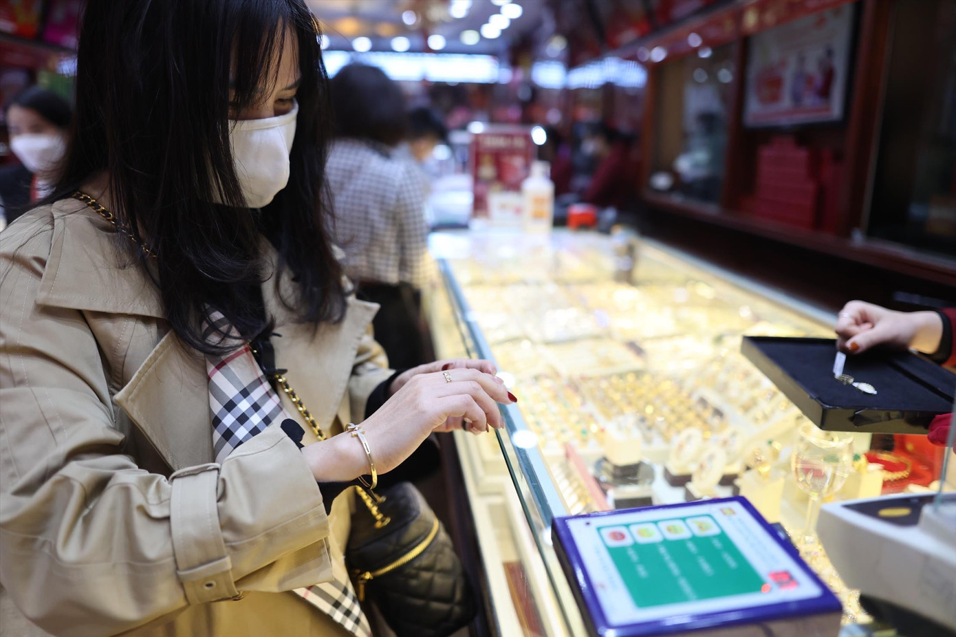 Năm 2022, người Việt đã mua 18 tấn vàng trang sức, cao nhất trong 14 năm qua. Ảnh: Như Ý