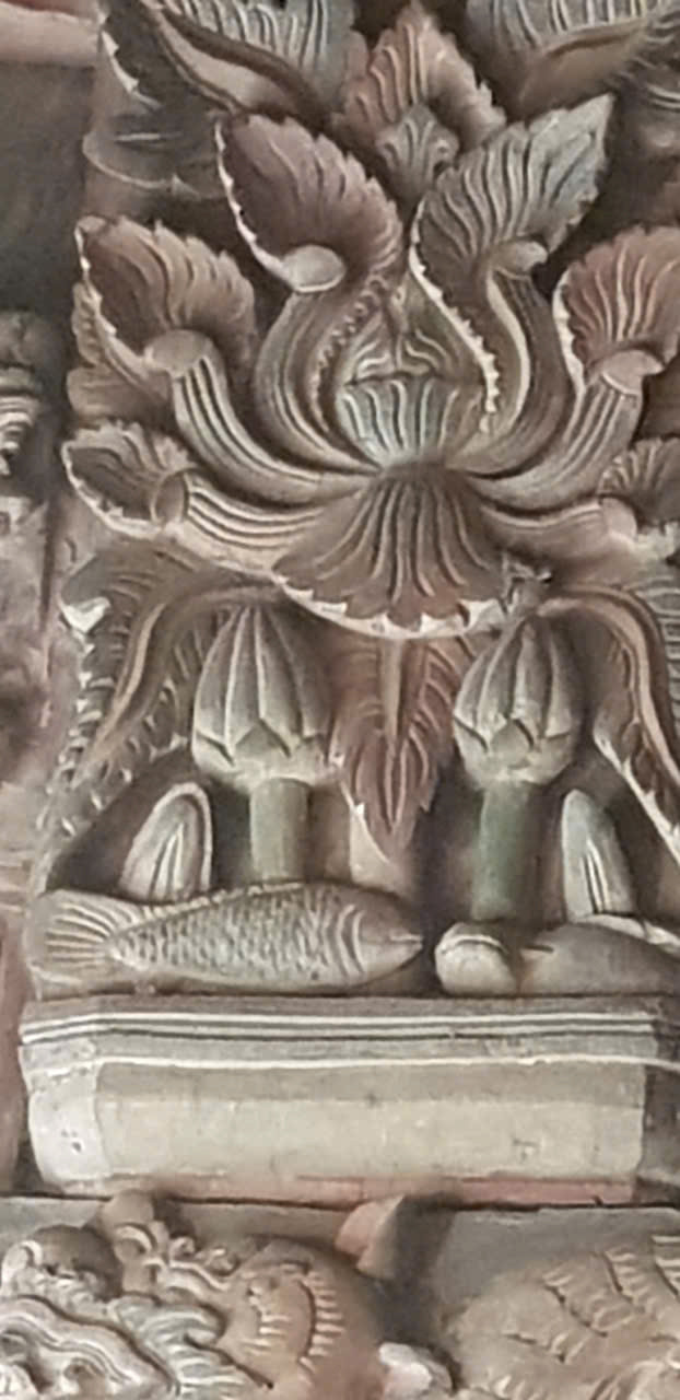 Rô Tổng Trường trên Bái đường Đền Vua Lê Hoàn