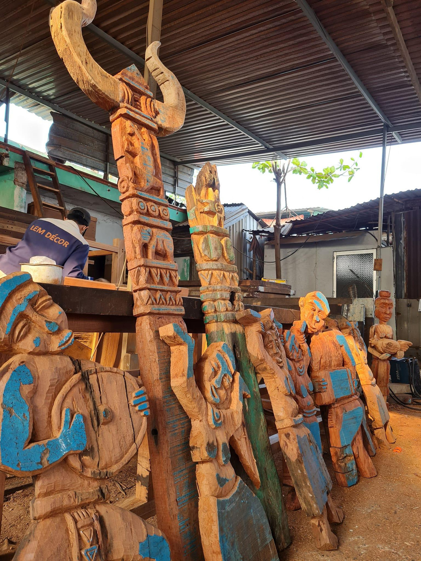 Một góc xưởng Lemdecor