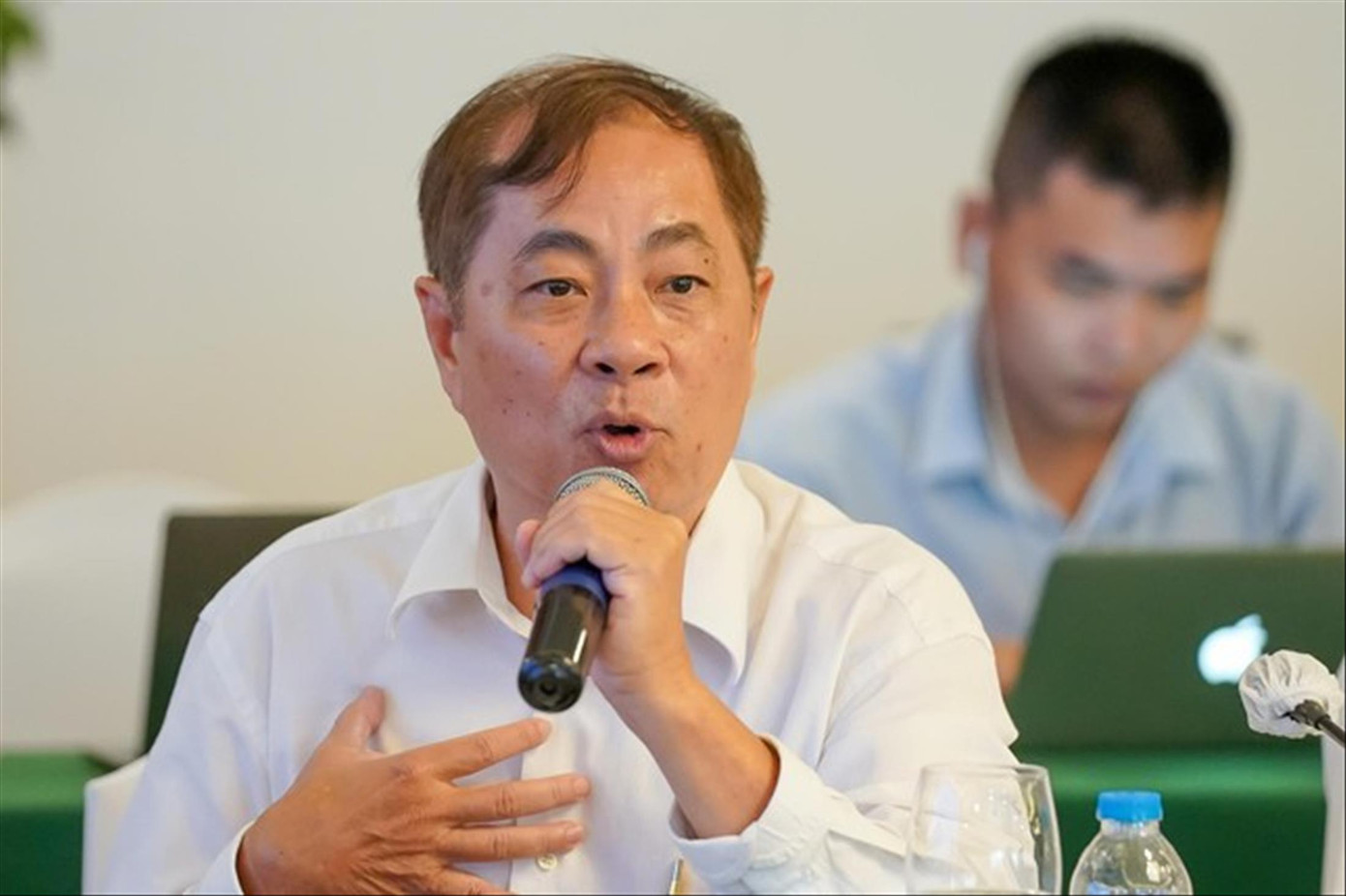 Chuyên gia kinh tế Đinh Thế Hiển - Viện trưởng Viện nghiên cứu Tin học và Kinh tế ứng dụng. Ảnh: Duy Quang Chuyên gia kinh tế Đinh Thế Hiển - Viện trưởng Viện nghiên cứu Tin học và Kinh tế ứng dụng. Ảnh: Duy Quang