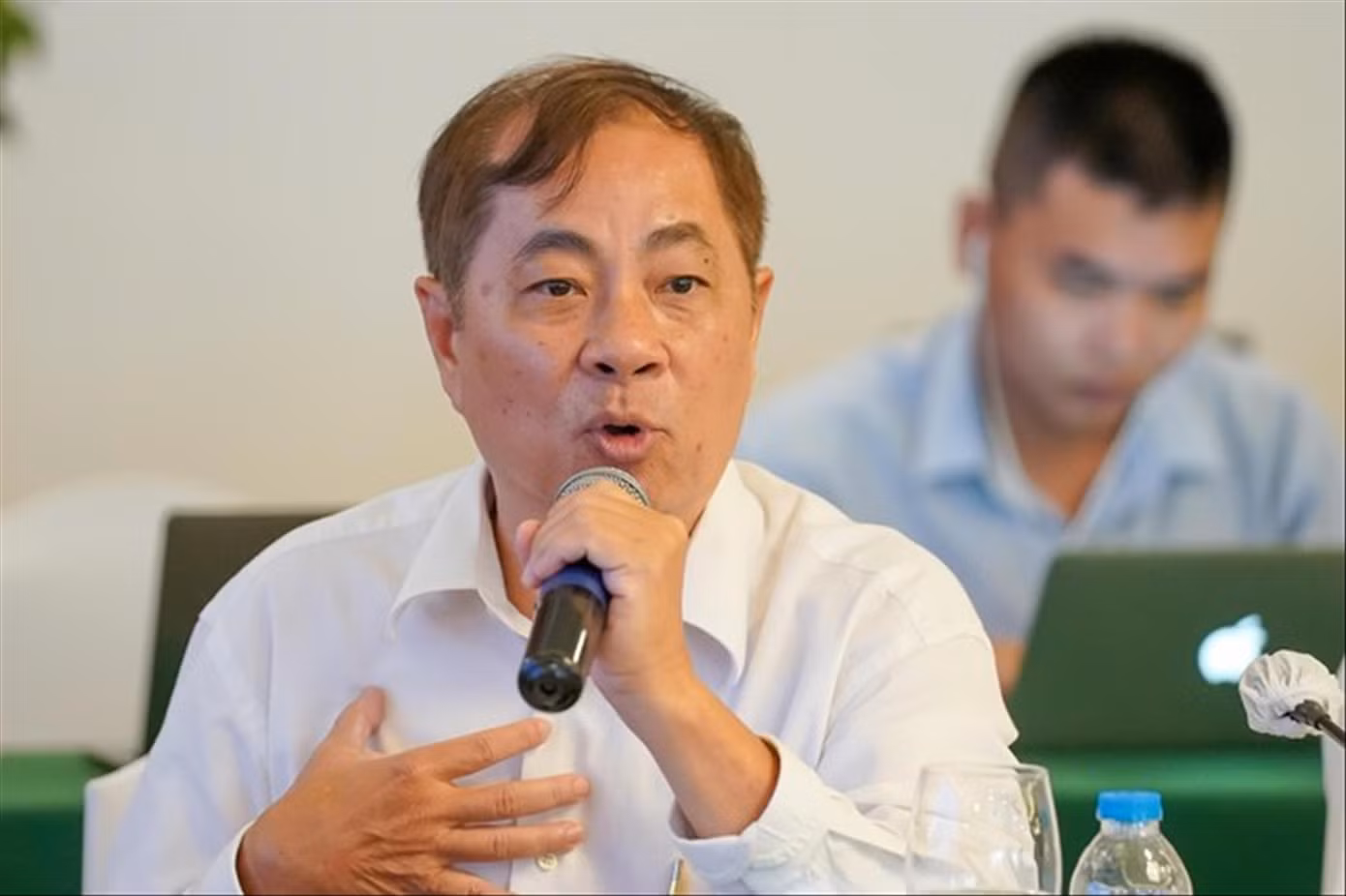 Chuyên gia kinh tế Đinh Thế Hiển - Viện trưởng Viện nghiên cứu Tin học và Kinh tế ứng dụng. Ảnh: Duy Quang Chuyên gia kinh tế Đinh Thế Hiển - Viện trưởng Viện nghiên cứu Tin học và Kinh tế ứng dụng. Ảnh: Duy Quang