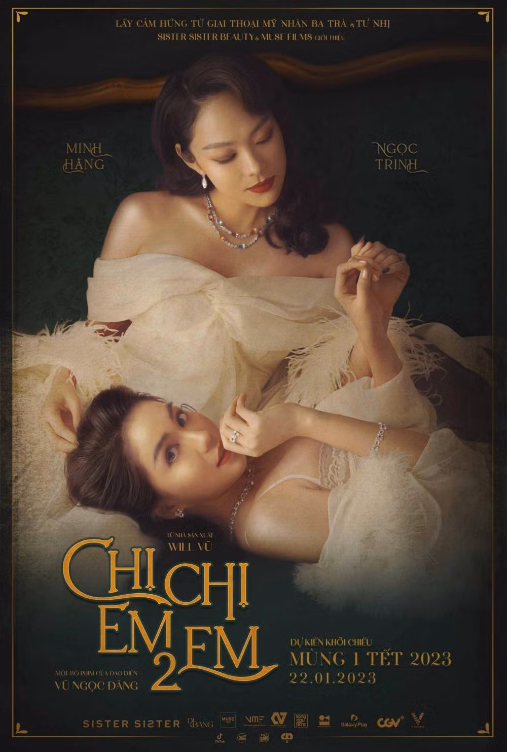 “Chị chị em em 2” quy tụ 2 gương mặt đình đám Minh Hằng và Ngọc Trinh
