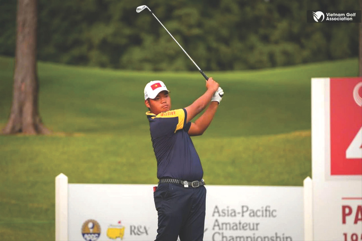 Nguyễn Đức Sơn đặt mục tiêu bảo vệ danh hiệu Tiền Phong Golf Championship 2024.