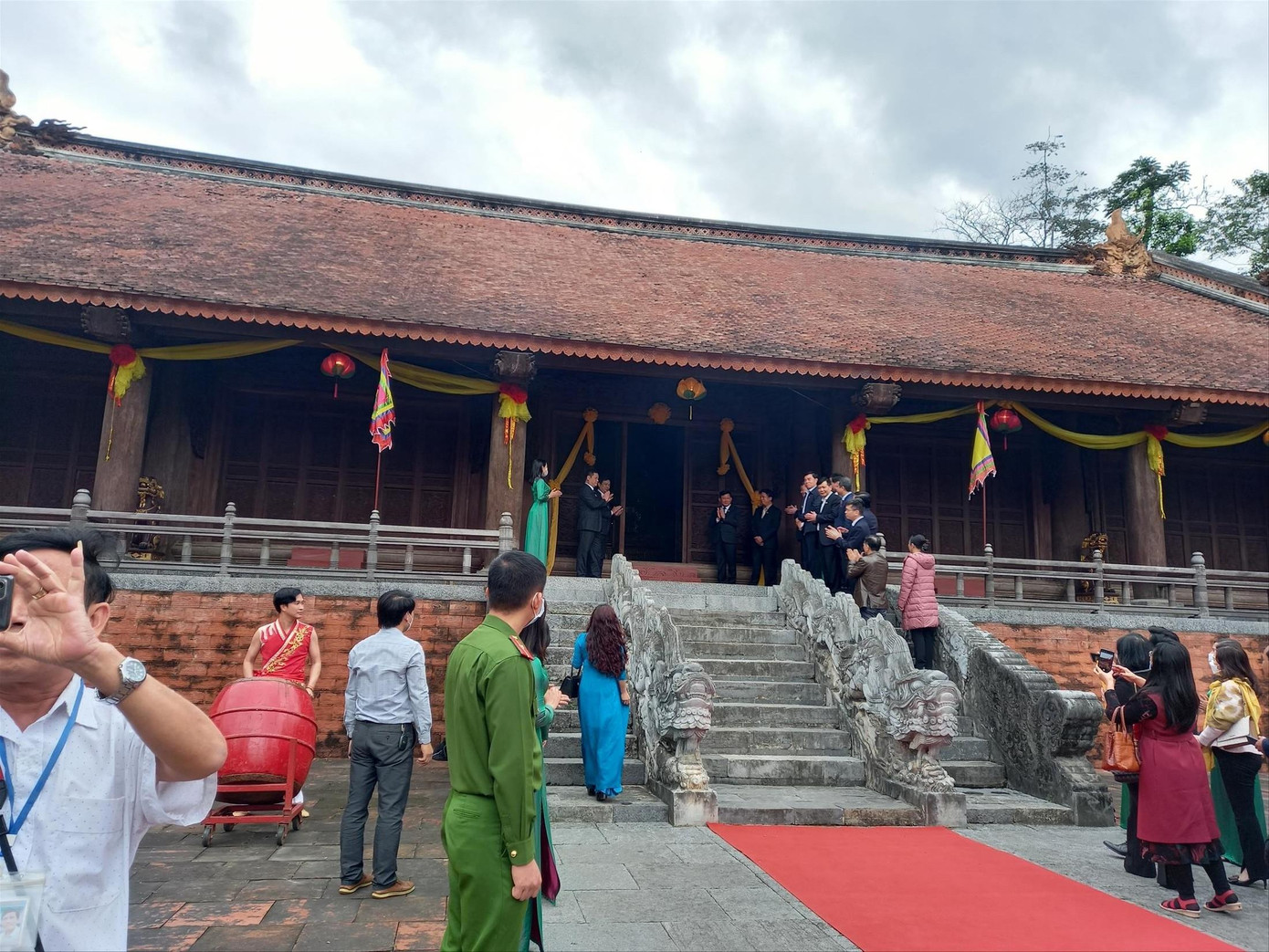 Chính thức mở cửa Chính điện Lam Kinh tại Di tích Quốc gia đặc biệt Lam Kinh