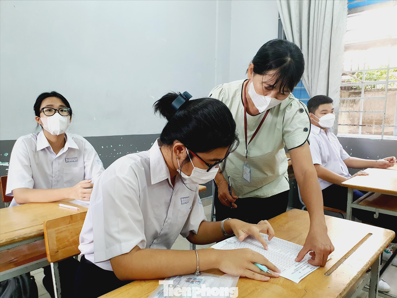 Thí sinh tham dự kỳ thi lớp 10 tại TPHCM năm 2023 Thí sinh tham dự kỳ thi lớp 10 tại TPHCM năm 2023