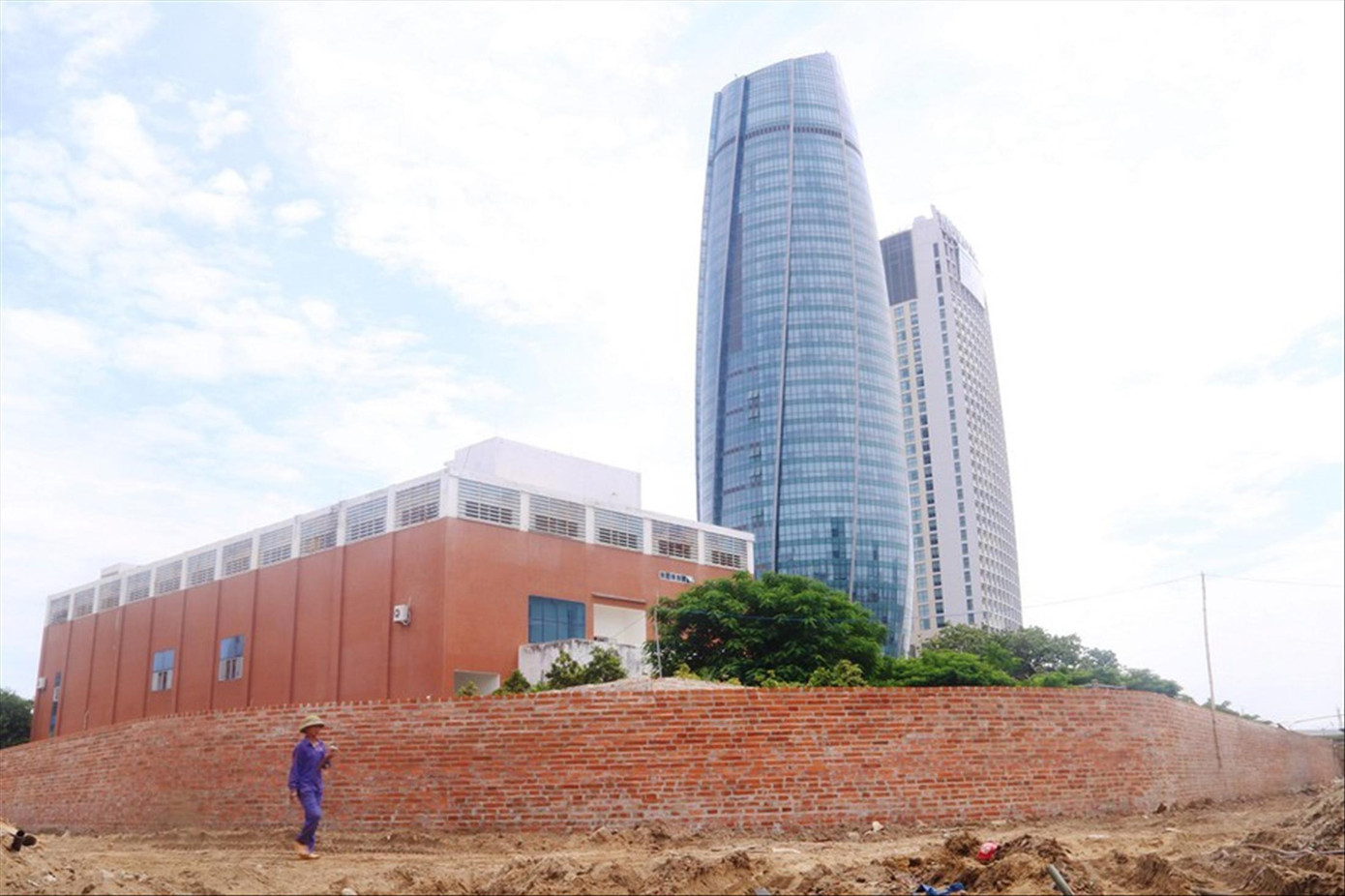 Giai đoạn 1 của dự án tu bổ, phục hồi, tôn tạo di tích quốc gia đặc biệt Thành Điện Hải. Ảnh: Nguyễn Thành