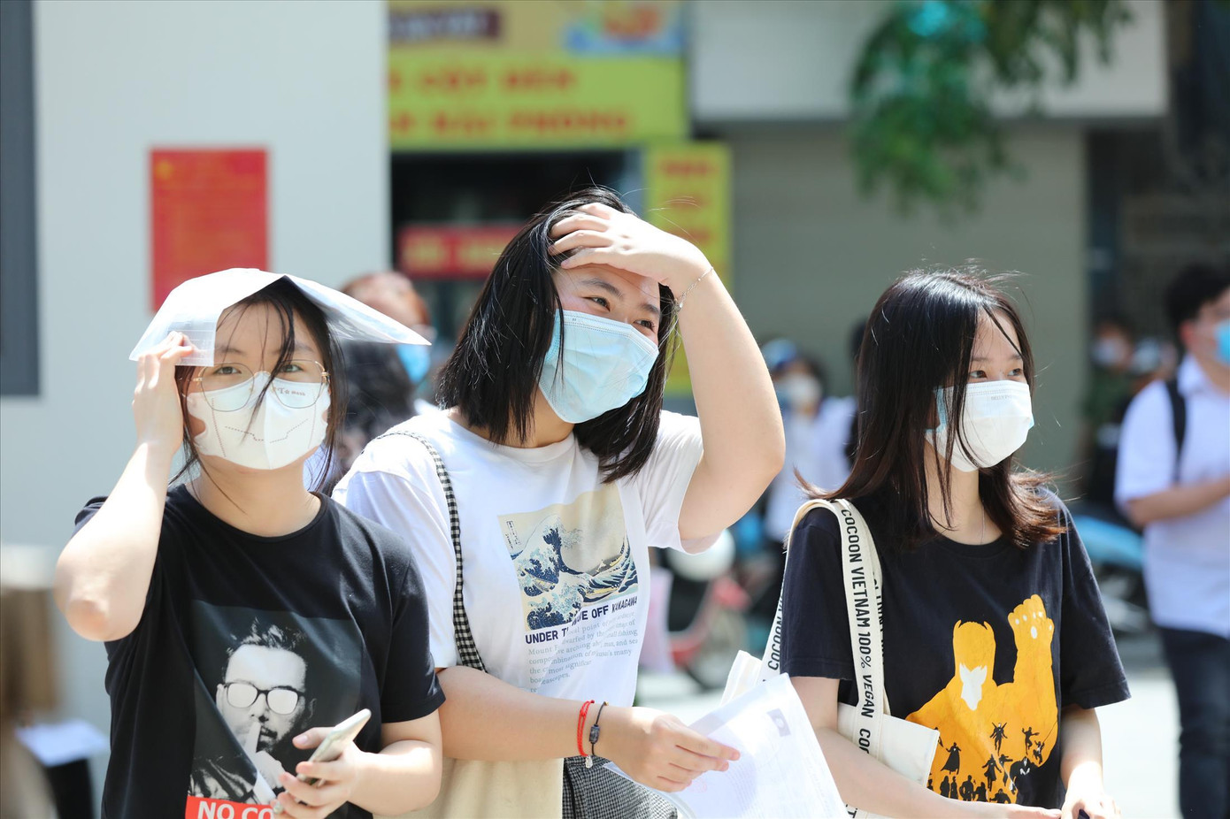 Thí sinh thi tốt nghiệp THPT 2021 Ảnh: Như Ý Thí sinh thi tốt nghiệp THPT 2021 Ảnh: Như Ý