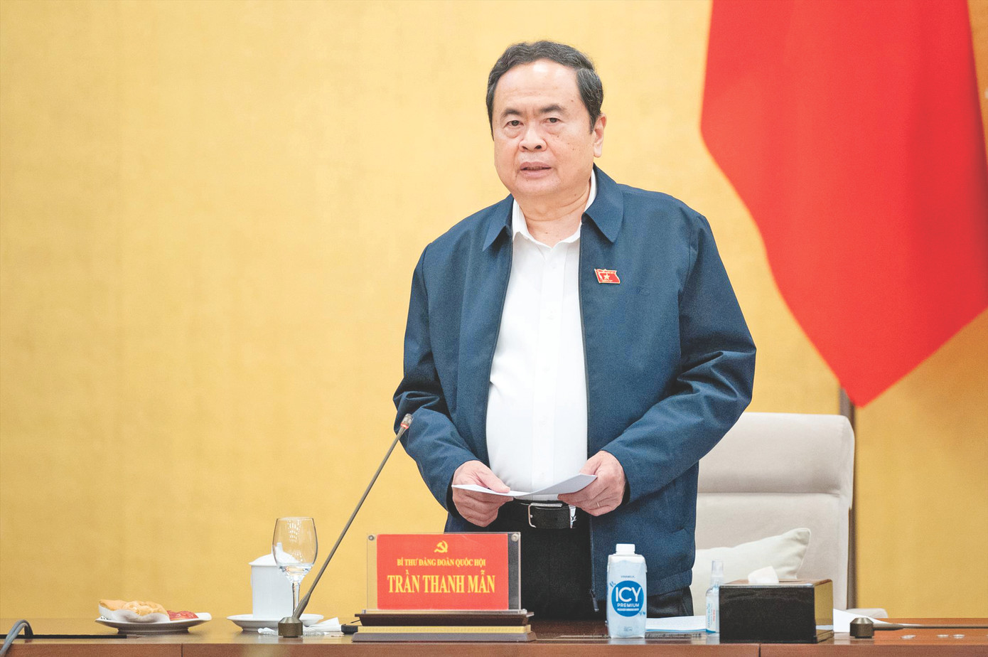 Chủ tịch Quốc hội Trần Thanh Mẫn. Ảnh: PV Chủ tịch Quốc hội Trần Thanh Mẫn. Ảnh: PV