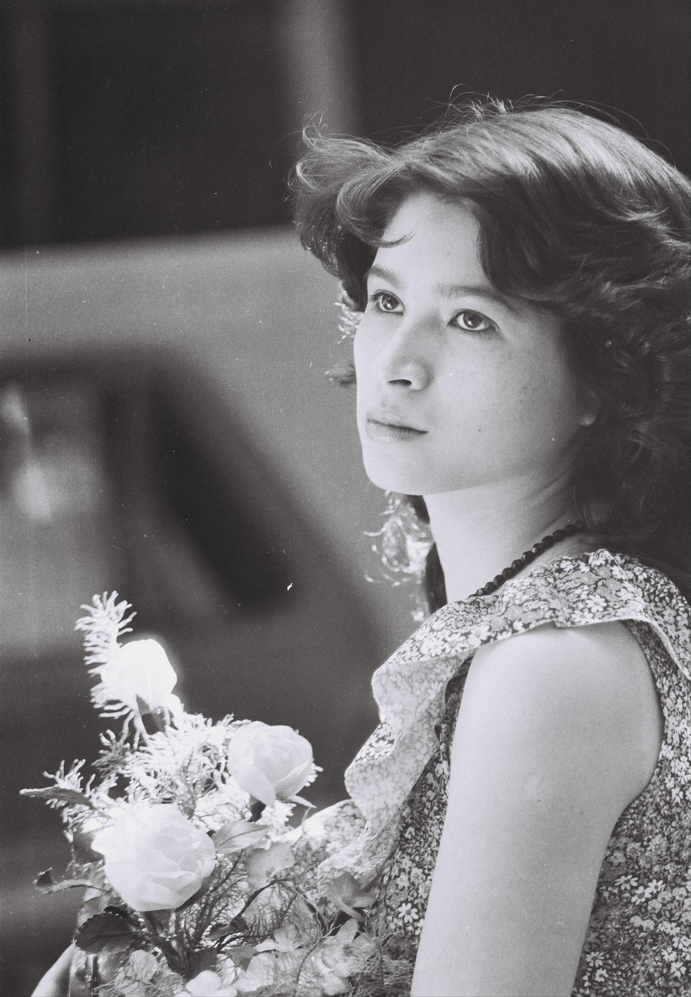 Á hậu Thu Mai và vẻ đẹp cá tính khi dự thi Hoa hậu hội báo Tiền Phong vào năm 1988. Ảnh: PHẠM YÊN