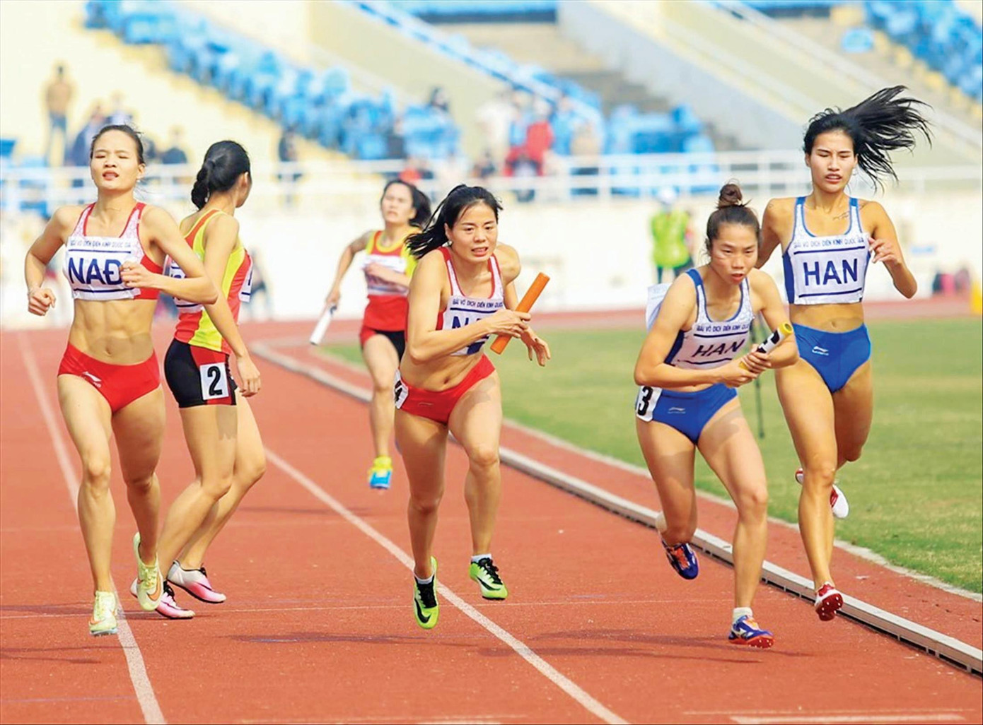 Điền kinh được chờ đợi sẽ đóng góp số lượng HCV lớn cho đoàn thể thao Việt Nam tại SEA Games 31 ảnh: Minh Anh
