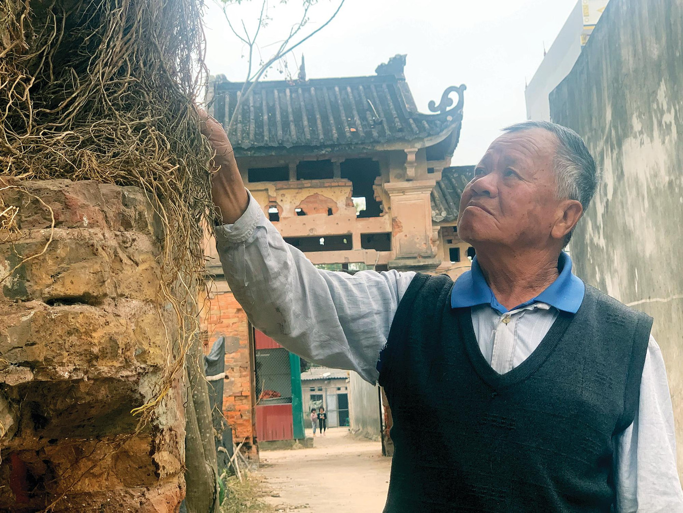 Quản gia Báo hồi tưởng về một thời đã qua của biệt phủ Ảnh: Duy Chiến