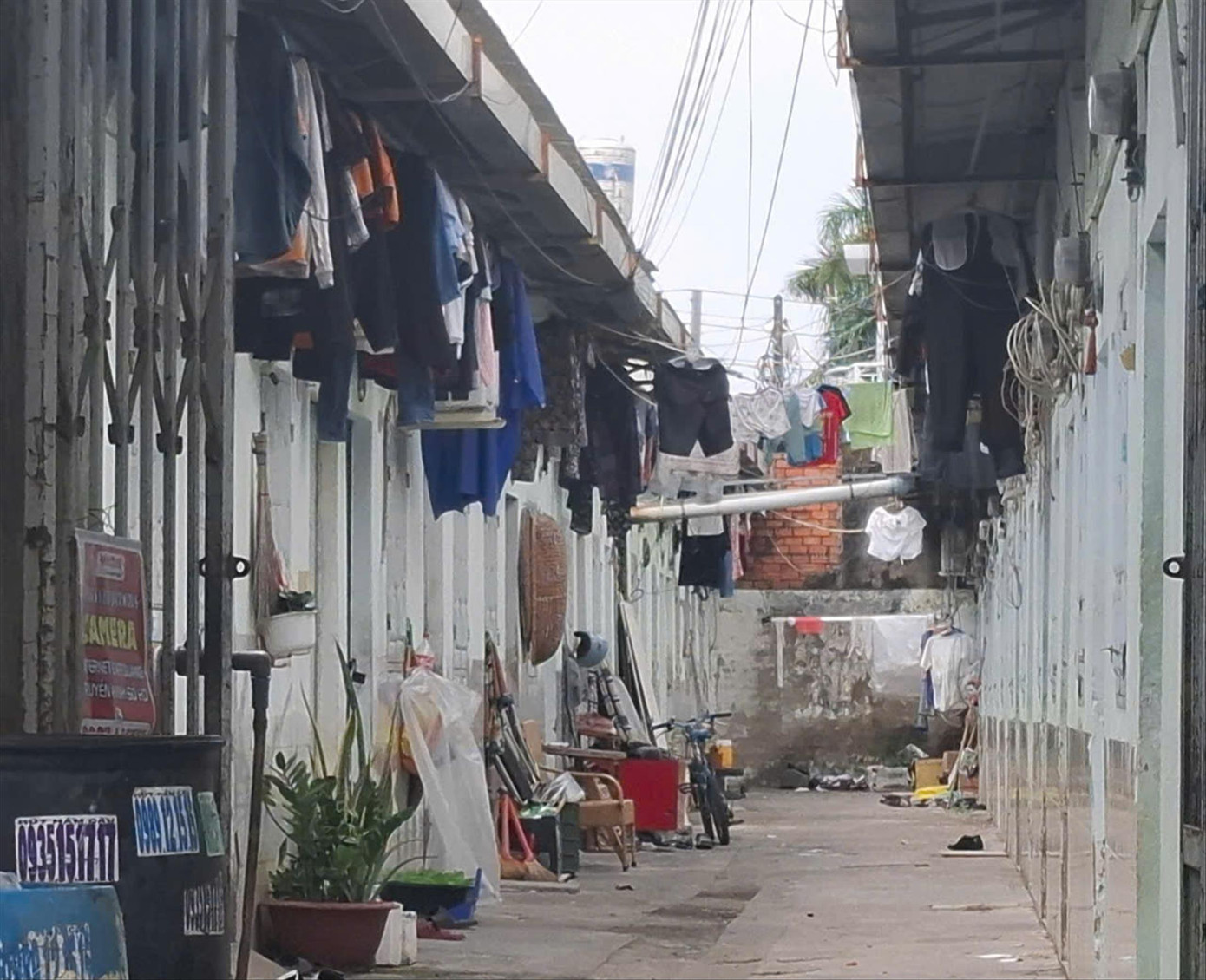 Một khu nhà trọ tại phường Trảng Dài, TP Biên Hòa, Đồng Nai. Ảnh: Mạnh Thắng Một khu nhà trọ tại phường Trảng Dài, TP Biên Hòa, Đồng Nai. Ảnh: Mạnh Thắng