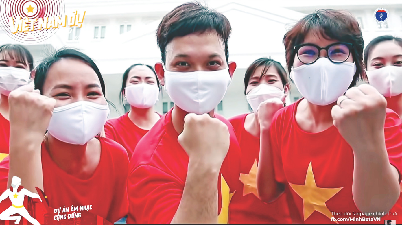 Chiến dịch âm nhạc cộng đồng “Việt Nam ơi! Đánh bay COVID!” của Minh Beta lan tỏa trong cộng đồng